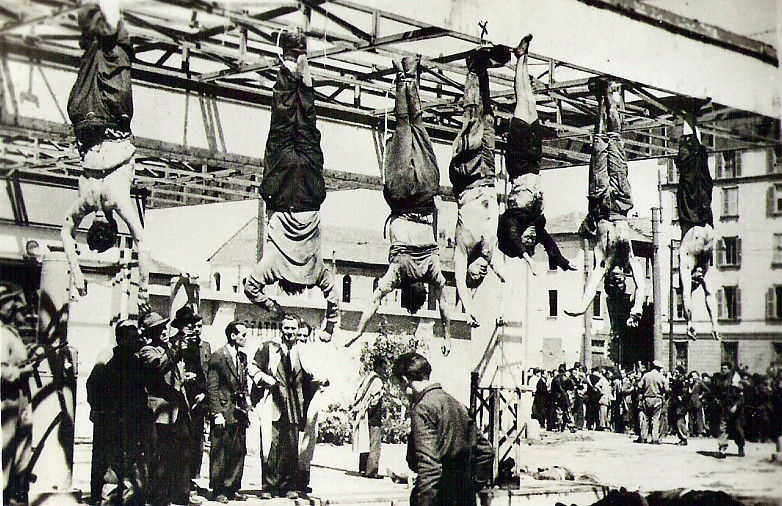 Mussolini, Milan, April 1945